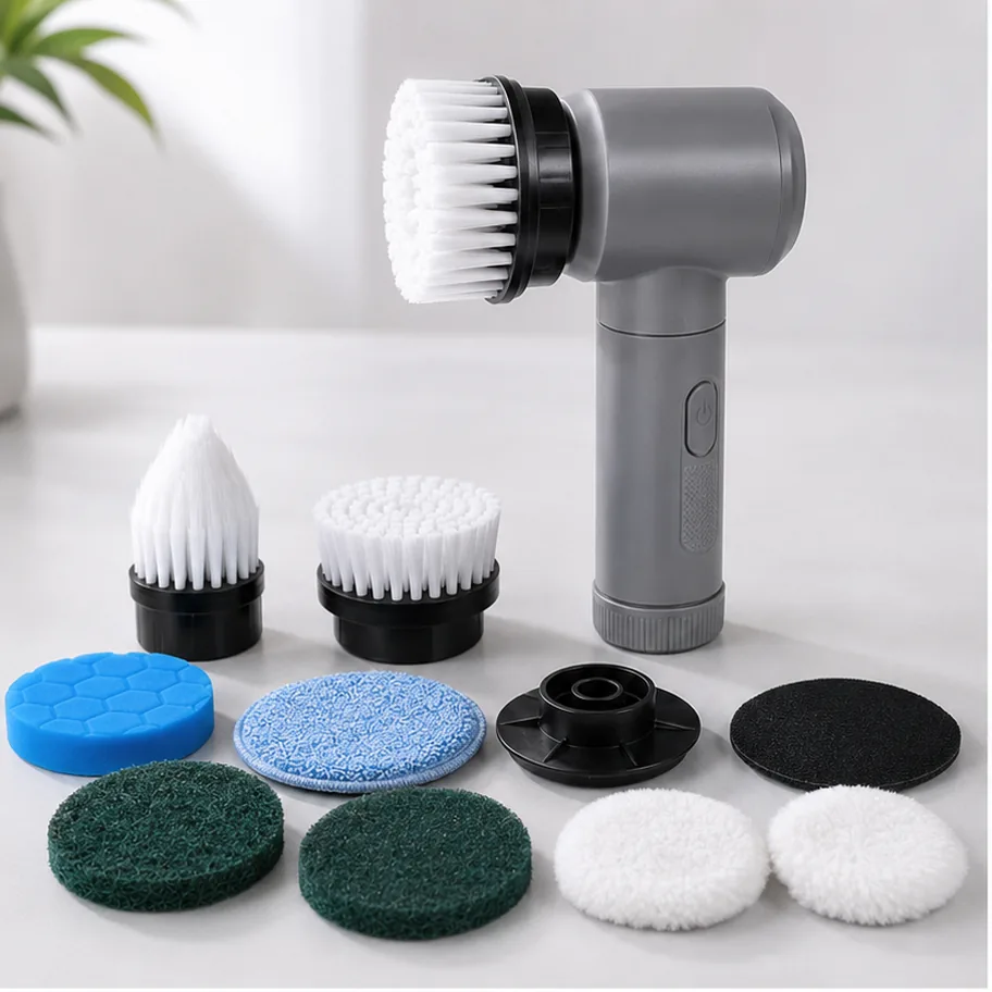 ORVENA Detail — compact 5-in-1 precision scrubber