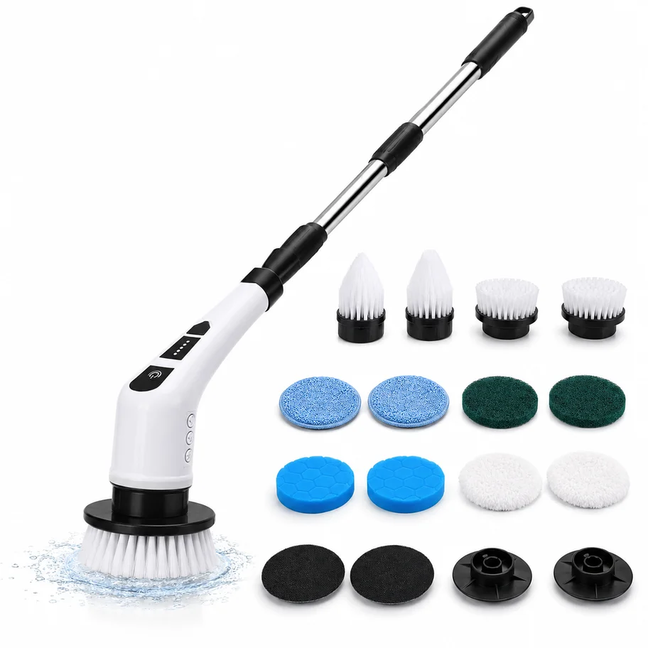 ORVENA SpinPro — cordless power scrubber